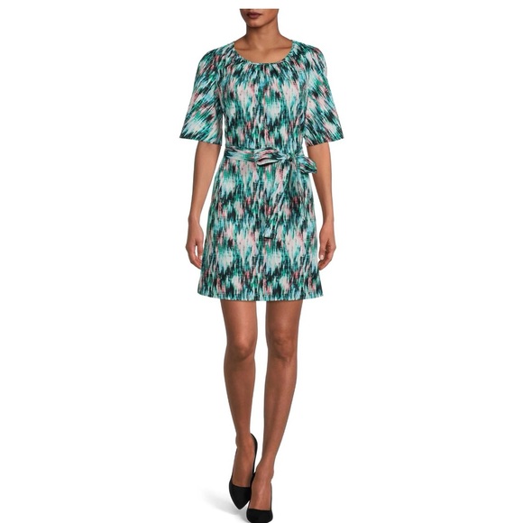 The Pioneer Woman Scoop Neck Dress with Bell Sleeves - Picture 3 of 6